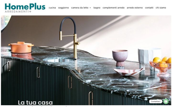Screenshot of homeplus-sarzana.it