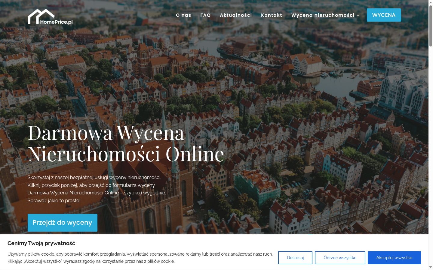 Screenshot tal-banner tal-kunsens muri qabel kwalunkwe interazzjoni