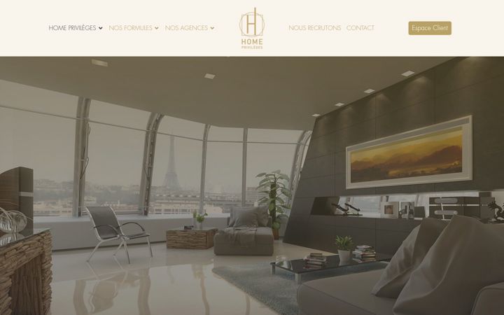 Screenshot of homeprivileges.fr