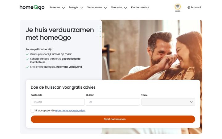 Screenshot of homeqgo.com