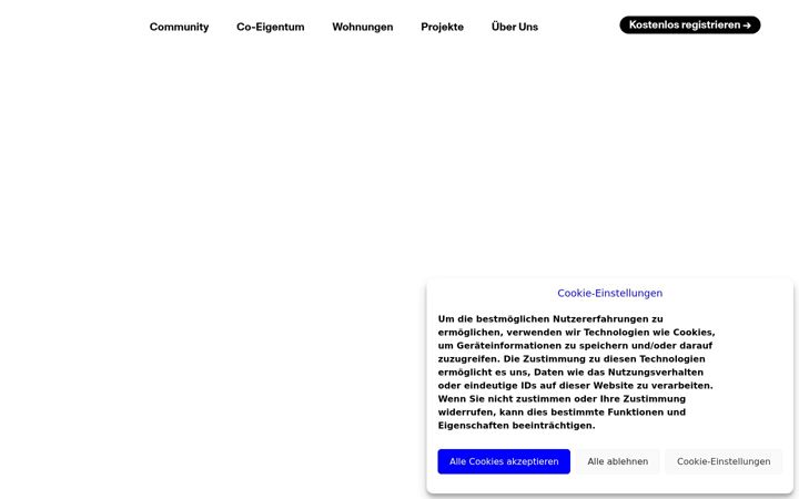 Screenshot of homer.community
