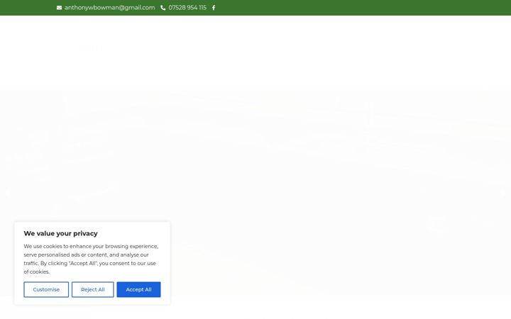 Screenshot of homerefurbishmentsbromsgrove.co.uk