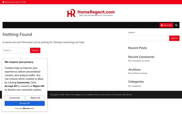 Screenshot of homeregent.com