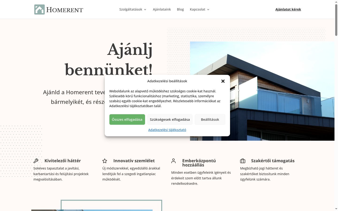 Sutikimo reklamjuostės, rodytos prieš bet kokią sąveiką, ekrano kopija