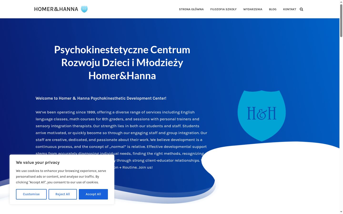 Screenshot tal-banner tal-kunsens muri qabel kwalunkwe interazzjoni