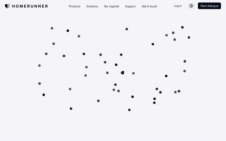 Screenshot of homerunner.com
