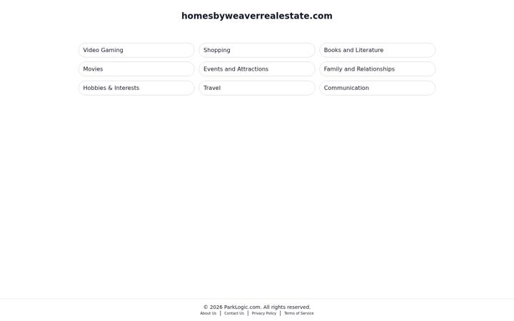 Screenshot of homesbyweaverrealestate.com