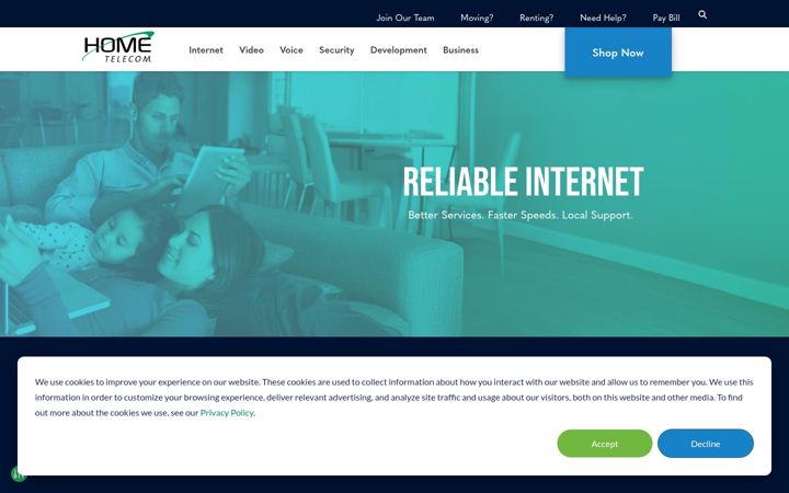 Screenshot of homesc.com