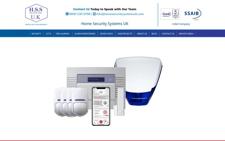 Ekrano kopija homesecuritysystemsuk.com