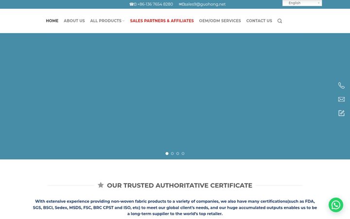Screenshot of homesgu.com