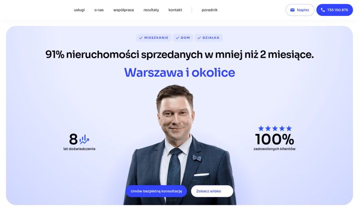 Screenshot of homeshakers.pl
