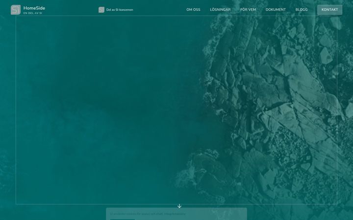 Screenshot of homeside.nu