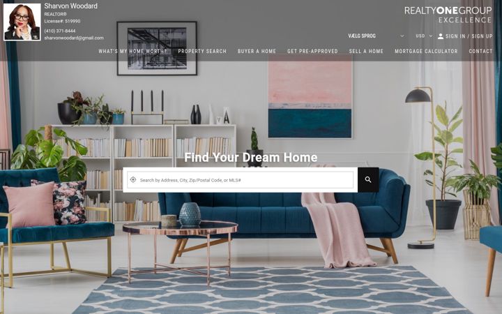 Screenshot of homessoldbysharvon.com