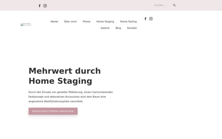Screenshot of homestaging-ins.at