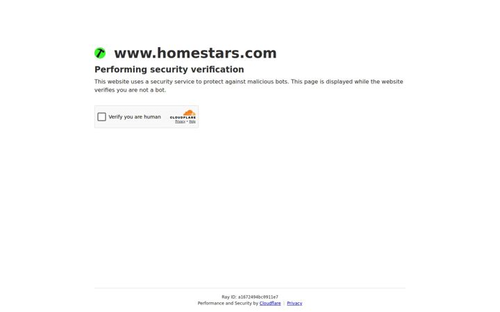 Screenshot of homestars.com