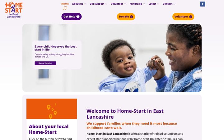 Screenshot of homestarteastlancs.org