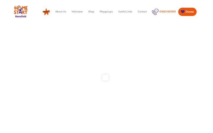 Screenshot of homestartmansfield.org.uk