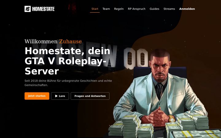 Screenshot of homestate.eu