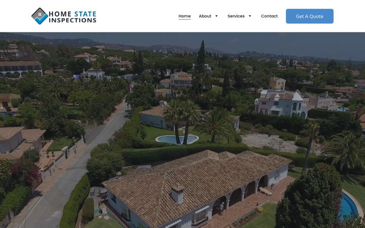 Screenshot of homestatellc.com