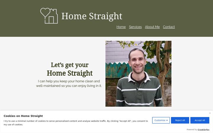 Screenshot of homestraightsouthampton.co.uk