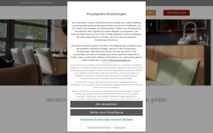 Screenshot of homestyle-gmbh.de