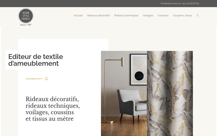 Screenshot of homestylefrance.fr