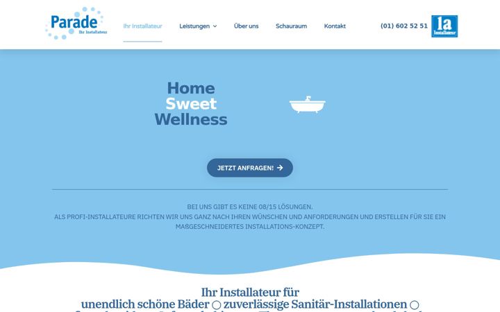 Screenshot of homesweetwellness.at