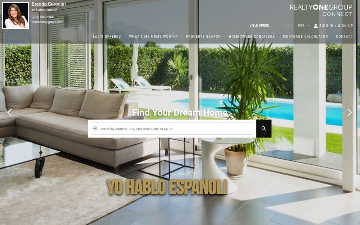 Screenshot of homeswithbrendacarocari.com