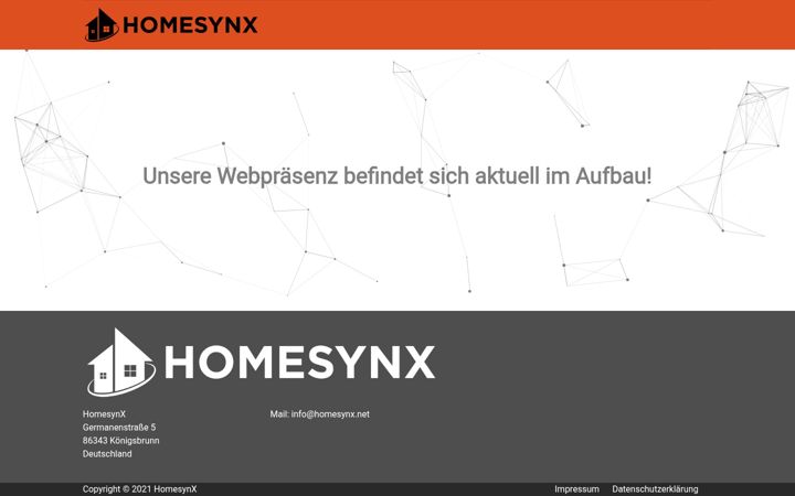 Screenshot of homesynx.net