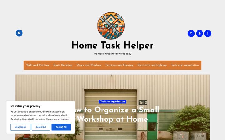 Screenshot of hometaskhelper.com