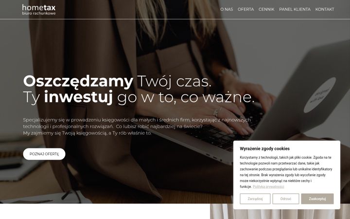 Screenshot of hometax.pl