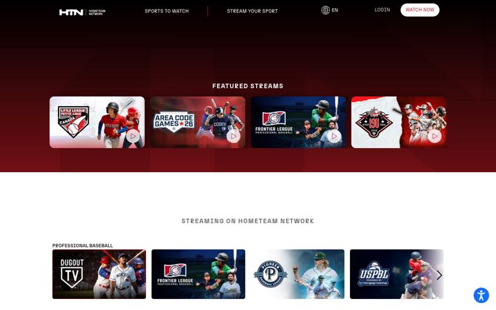 Screenshot of hometeamlive.com