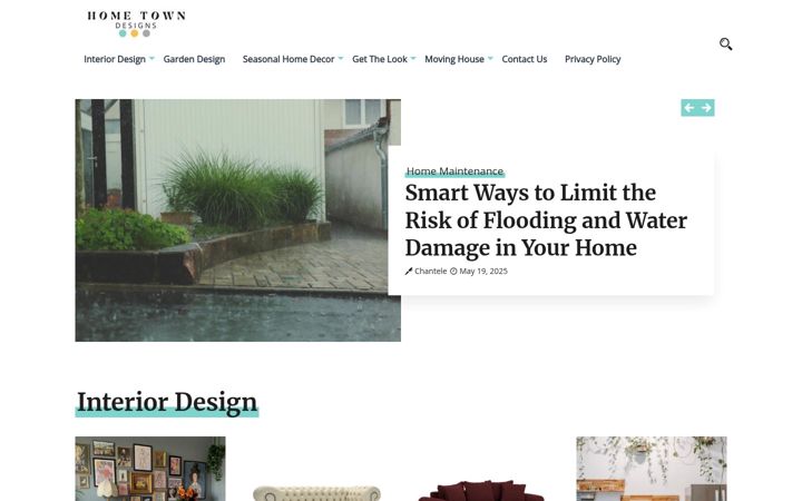 Screenshot of hometownfurniture.co.uk