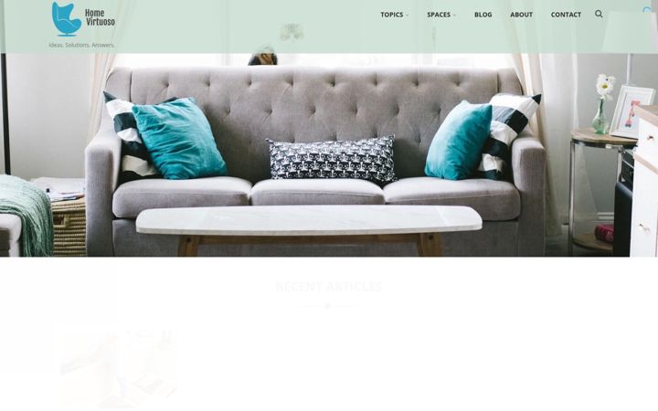 Screenshot of homevirtuoso.com