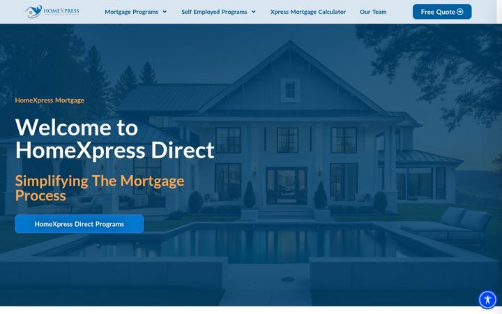 Screenshot of homexpressdirect.com