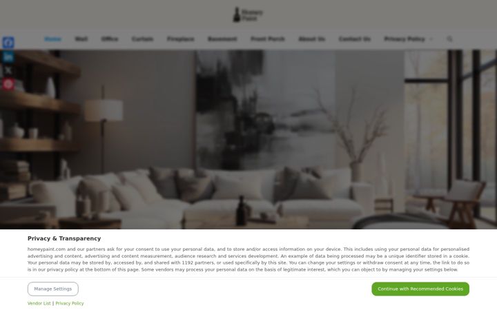 Screenshot of homeypaint.com