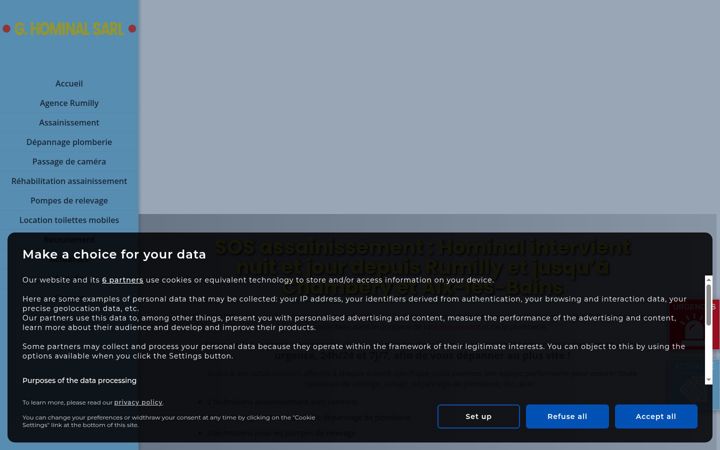 Screenshot of hominal.com