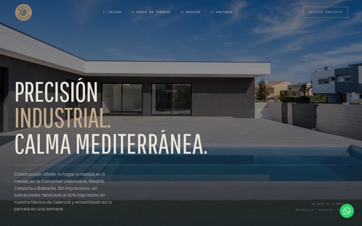 Screenshot of homiquai.com