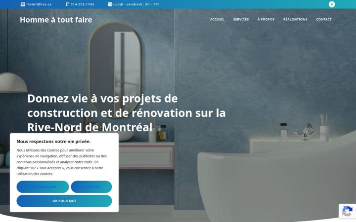 Screenshot of hommeatout-faire.com
