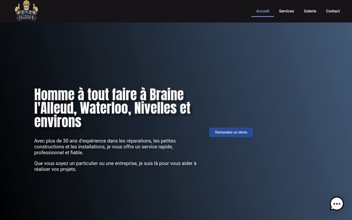 Screenshot of hommeatoutfaire.be