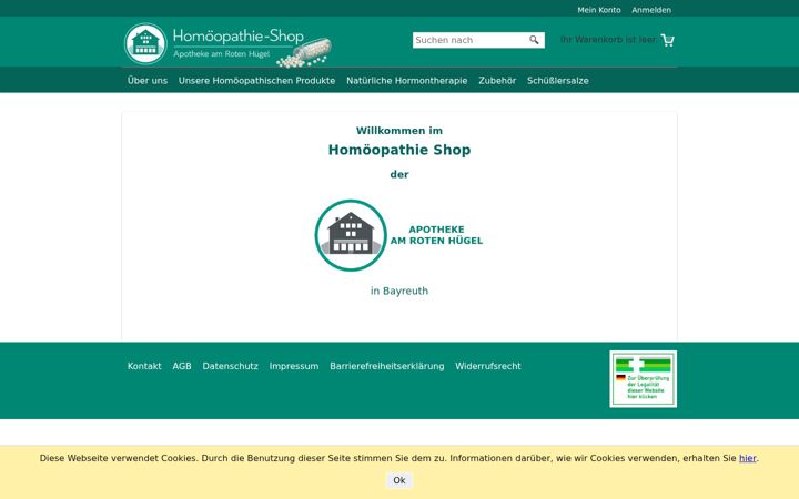 Screenshot of homoeopathie-globuli-shop.de