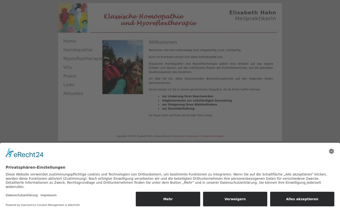 Zrzut ekranu banera zgody wyświetlanego przed jakąkolwiek interakcją