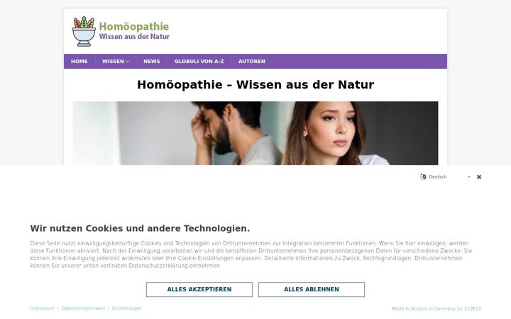 Screenshot of homoeopathy.de