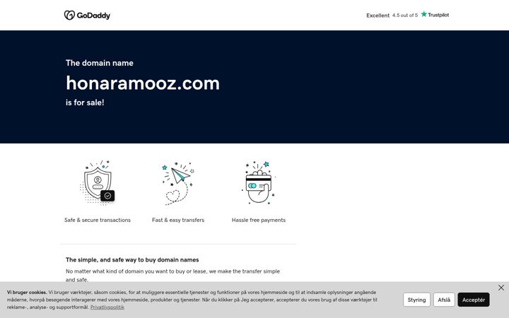 Screenshot of honaramooz.com