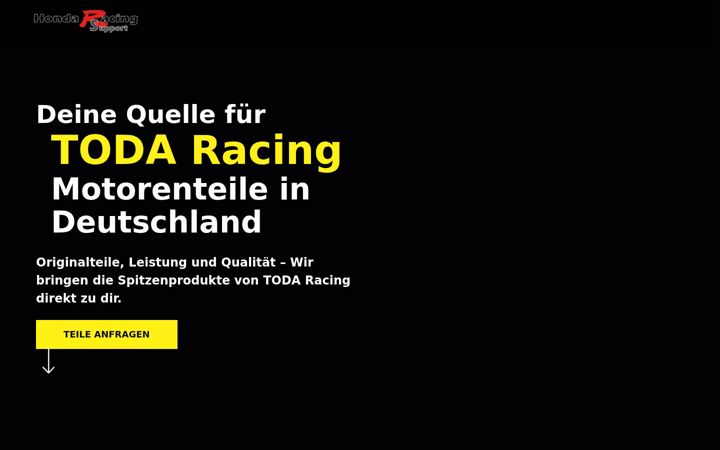 Screenshot of honda-racing.support