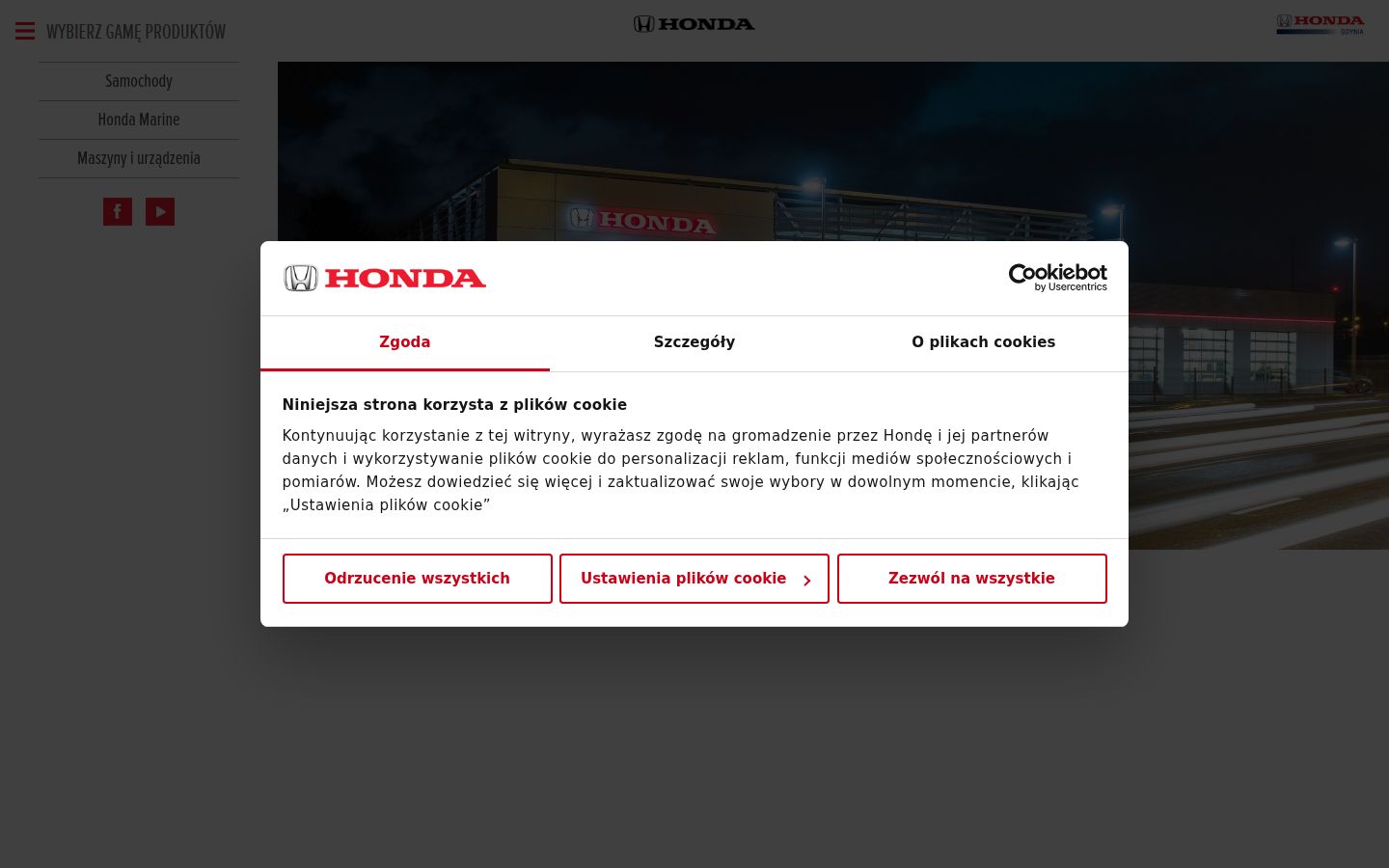 Sutikimo reklamjuostės, rodytos prieš bet kokią sąveiką, ekrano kopija