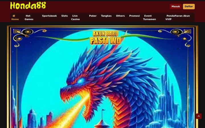 Screenshot di hondaslot.org