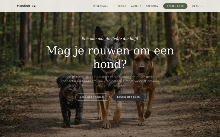 Screenshot of honds-trouw.be