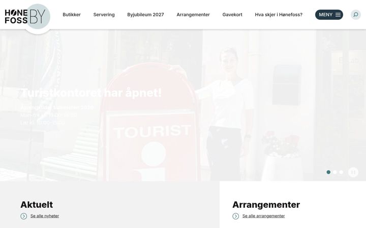 Screenshot of honefossby.com
