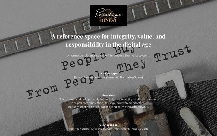 Screenshot of honest-prestige.com